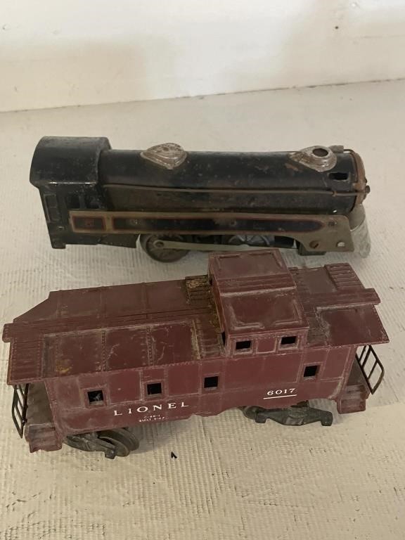 2 Vintage Toy Trains