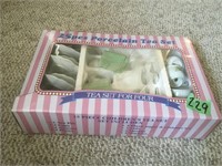 little girl tea set in box