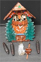 German Wooden Cuckoo Clock