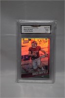 GRADED BAKER MAYFIELD FOOTBALL CARD 2018