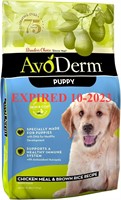 LOT OF 3 AvoDerm Puppy Dry Dog Food EXPIRED