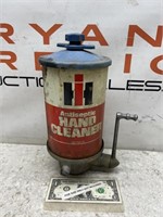 Vintage IH International Harvester hand cleaner