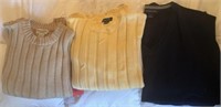 U - LOT OF 3 PULL-OVER SWEATERS SIZE L (M14)