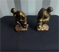 Thinking Brass Brothers Statues