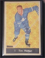 1961 Parkhurst #1 Tim Horton Hockey Card