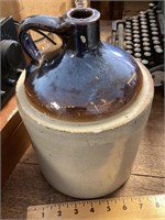 10" Stoneware whiskey jug