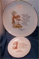 2 Holly Hobbie Collector Plates- 1975
