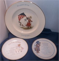 1976 Holly Hobbie Plates