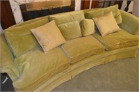 Henredon Formal Curved Sofa