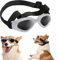 FRANYYCO Small Dog Sunglasses UV  Adjustable