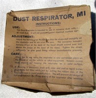 Military Dust Respirator - New In Box - Wwii (?)