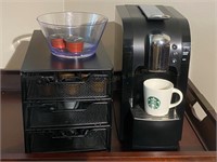 Starbucks Mug, Verismo Coffee Maker & Accessories