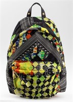 Versus Gianni Versace Polychrome Nylon Backpack