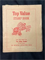 Vintage 1966 Top Value Stamps Saver Book
