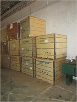 Approx. 10 Boxes (Shipping Crates): Approx. 46" x