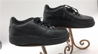 Nike Air Air Force 1 Black Sneakers Sz 5y