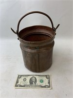 Copper Pail 6"x7" Tall