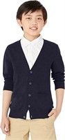(N) Amazon Essentials Boys Uniform Cotton Cardigan
