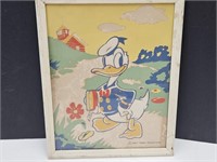Vintage Disney Donald Duck 8x10