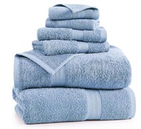 8 Piece Bath Towel Set - 100% Cotton TOWELS