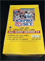 1990 Official NFL Card New Series 2, unopened