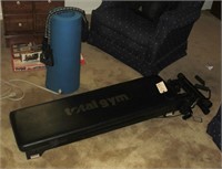 Exercise Machine with Mat