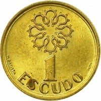Portugal 1 escudo, 1992