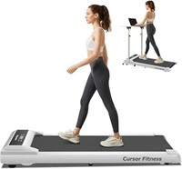 Quiet 2-in-1 Treadmill for Home/Office