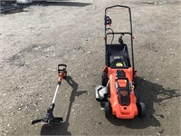 Black & Decker Weedeater & Bagging Mower, 40V