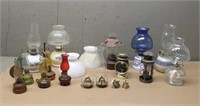 Box Oil Lamps, Various Sizes