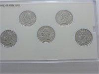 2007 American Platinum State Quarter Set