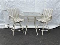 3 Pc. Bistro Aluminum Patio Set