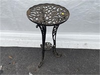 Iron Circular Plant Stand