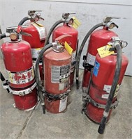 (6) Large Fire Extinguishers