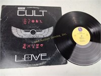 The cult love, , 1985, 33 RPM, rock cover has