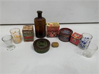 Selection of Collectable Tins, Packaging, Glasses