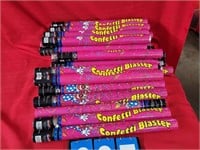 confetti cannons lot of 34