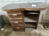 Vintage wood desk