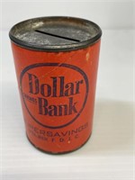 Vintage Dollar Bank Saving Bank