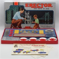 Erector 100 Toys In One No. 2½  NOS Cir. 1950s