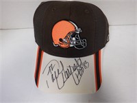 PAUL WARFIELD SIGNED AUTO CLEVELAND BROWNS HAT