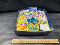 Large box of Pokémon cards