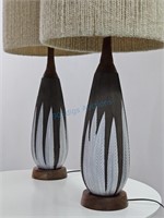 Anna Lisa Thomson Pair "Paprika" Table Lamps