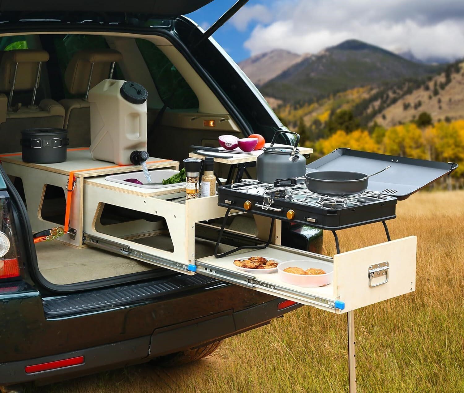 Pemocyny Kitchen - SUV Camping Table