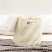 UBBCARE 2-Piece Cotton Rope Baskets