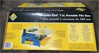 (D) Master Cut 7 in . Portable Tile Saw
