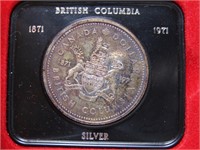 1971 CANADIAN CASED SILVER DOLLAR