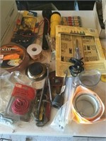 Assorted Hardware, Extension Cords, Plug-in
