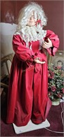 5Ft Animatronic Ms. Claus/ Head & Arms Move