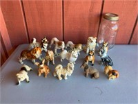 Small Sized Dog Figurines